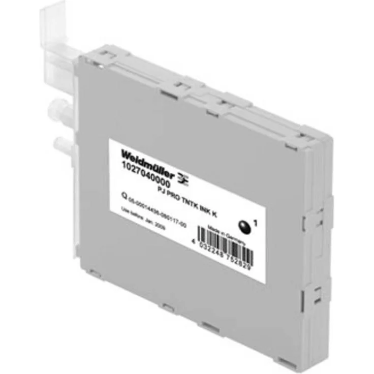 Weidmüller Tintentank PrintJet PRO PJ PRO TNTK INK K, Druckerpatrone auf Pigmentbasis, schwarz, 100 g