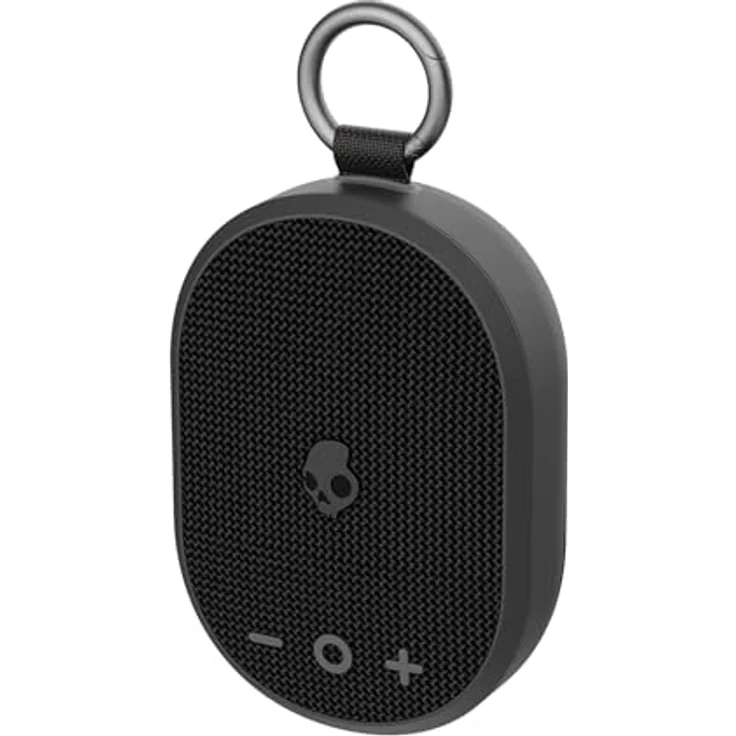 Skullcandy Kilo Compact Wireless Speaker, Bluetooth Lautsprecher mit 24h Akku, wasserdicht IPX7, schwarz – Bild 1