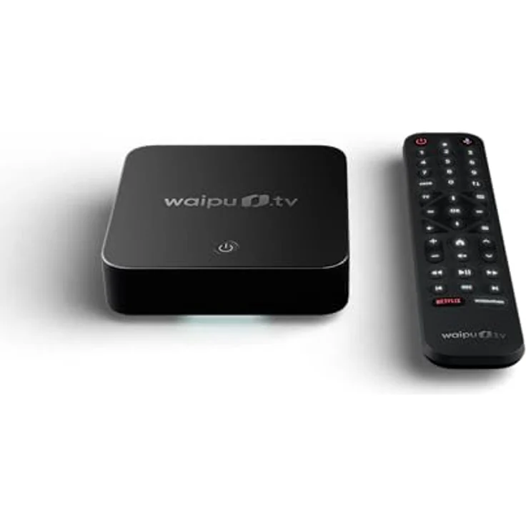 waipu.tv Box | 4K Ultra HD, HDR10+, Dolby Vision, Dolby Atmos, Voucher für 3 Monate 300 TV-Sender & 30.000 Filme & Serien – Bild 4