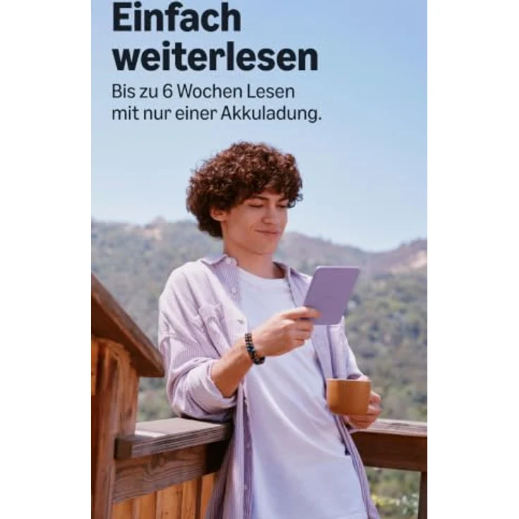 Amazon Kindle 16 GB (Neueste Generation), dünner und schneller E-Book-Reader mit 6-Zoll-Display, mit Werbung - Graphit – Bild 5