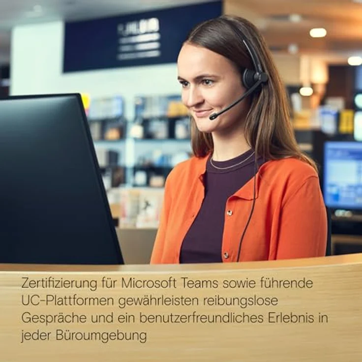 EPOS IMPACT 100 MS, kabelgebundenes On Ear Headset in Schwarz mit Mono-Sound, Noise Cancelling und Mikrofon-Stummschaltung – Bild 8