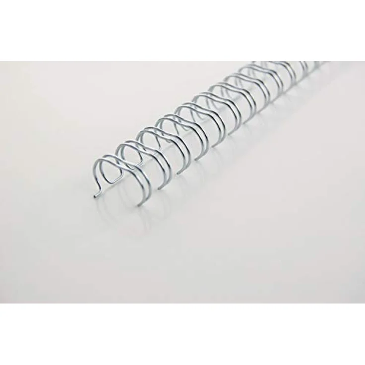 GBC WireBind Drahtbinderücken, 100 Stück, 5mm, für dauerhaft gebundene Dokumente, weiß – Bild 2