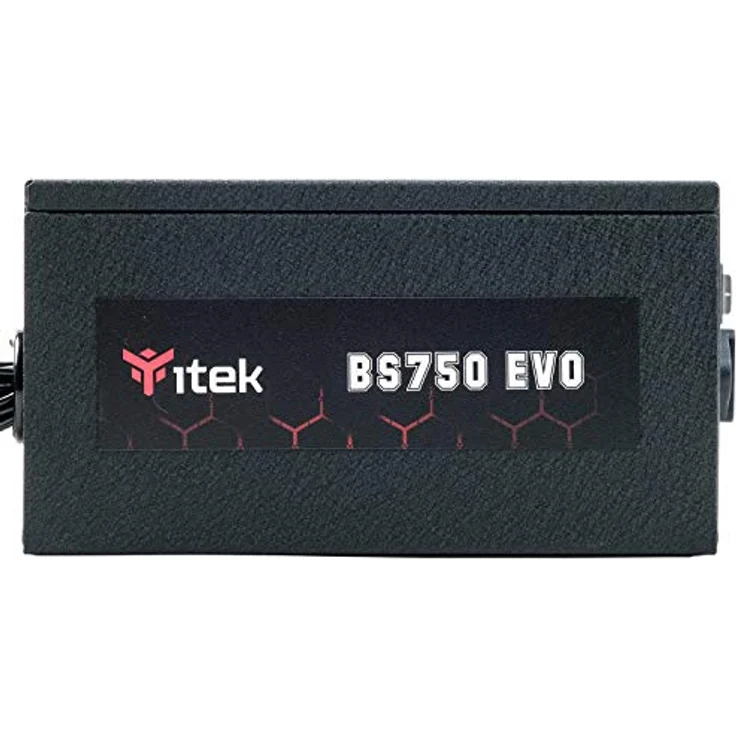 iTek ITPSEBS750 BS750 EVO Netzteil – 750 W, halbmodular, 80 Plus Bronze, HDB Lüfter, aktivem PFC-Schutz – Bild 5