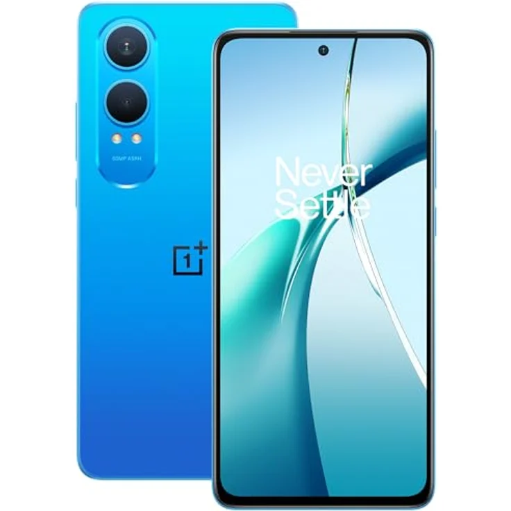 OnePlus Nord CE4 Lite 5G 8GB 256GB Mega Blue Smartphone mit 50MP Kamera, Qualcomm Snapdragon 695 Chipset 5G, 80W SUPERVOOC Endurance Edition und 6.67” 120 Hz AMOLED Display – Bild 1