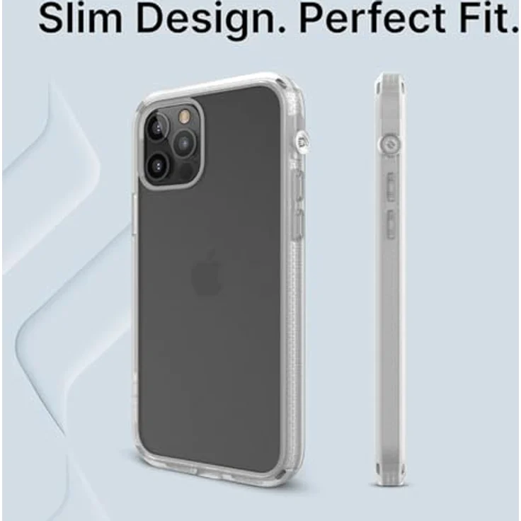 Catalyst Influence Case iPhone 12 / iPhone 12 Pro, durchsichtige Handyhülle mit Fallschutz, kabellosem Laden und erhöhten Kanten – Bild 5