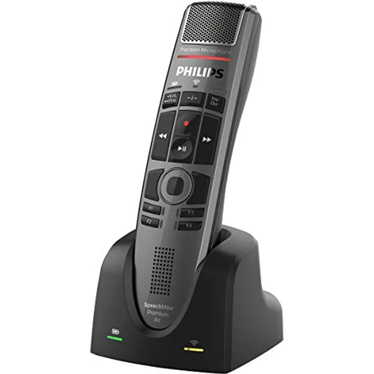 Philips SpeechMike Premium Air SMP4000 schwarz, grau – Bild 2