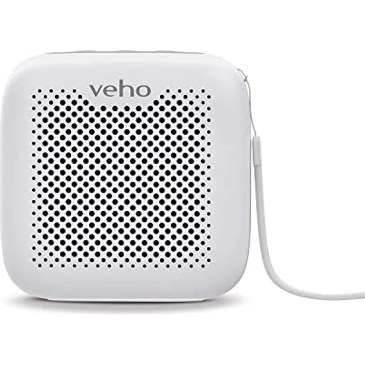 Veho MZ-4 tragbarer drahtloser Bluetooth-Lautsprecher | Wasserdicht | TWS | Tragegurt | VSS-440-MZ4-W – Bild 5