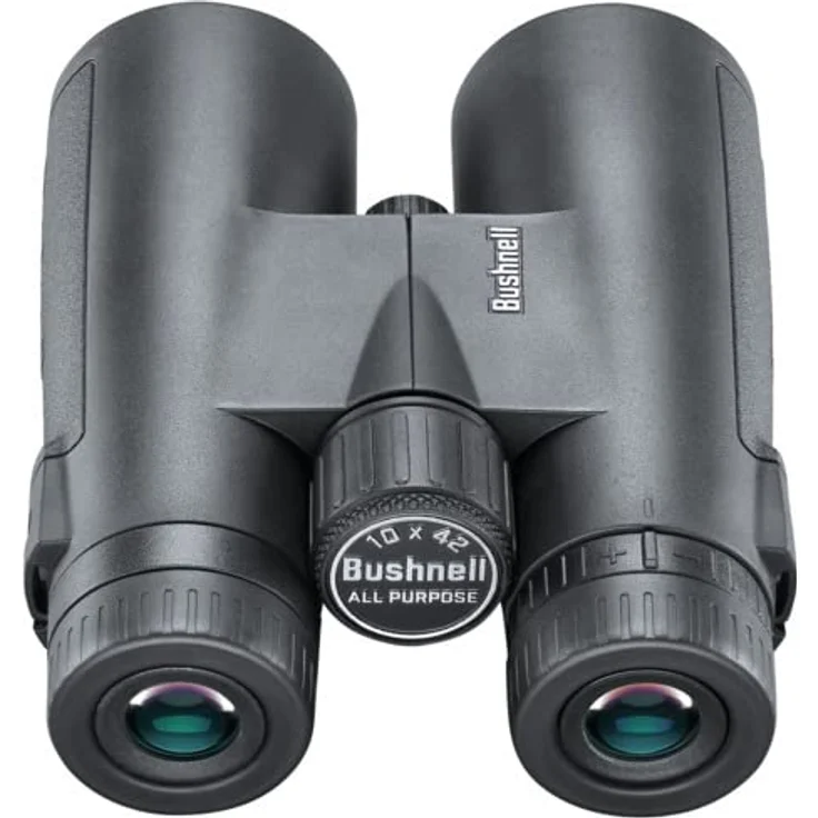 Bushnell All-Purpose Fernglas 10x42, Dachkantprisma, Schwarz, Mehrschichtvergütung, BaK-7 Prisma, wasserdicht, robust für Vogelbeobachtung und Outdoor-Aktivitäten, 210142R – Bild 5