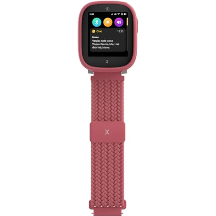 XPLORA X6 Play - wasserdichte Telefon Uhr für Kinder - 4G, Anrufe, Nachrichten, GPS, SOS-Funktion, Kamera, Schrittzähler - 2 Jahre Garantie (ROSA) – Bild 4