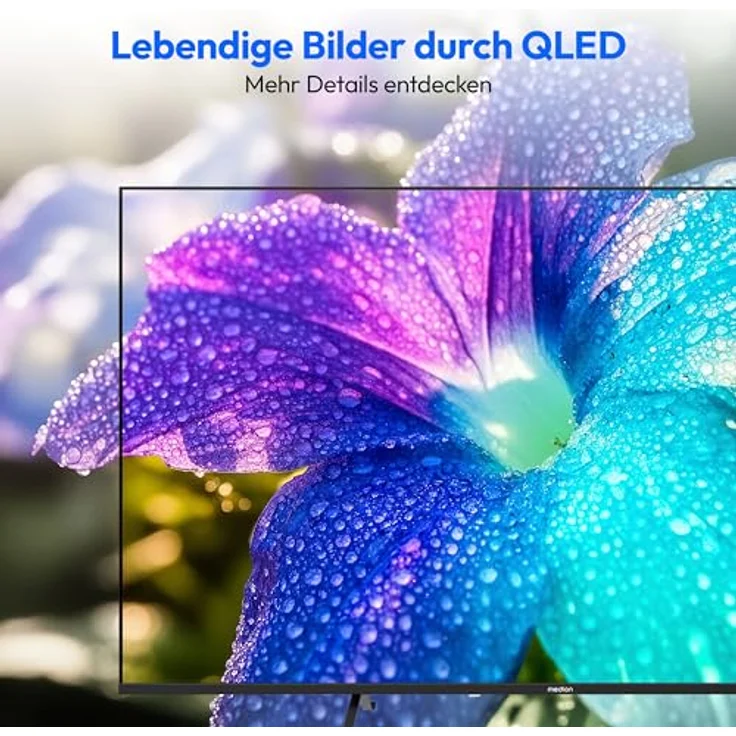 MEDION MD 850602, 125,7 cm (50 Zoll) QLED Smart-TV mit Dolby Vision HDR, 4K UHD, Bluetooth, HBO Max und VIDAA Store – Bild 3
