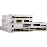 Cisco CATALYST 1000, Netzwerk Switch mit 24 POE-Ports, 2x1G SFP, 2x1G Combo, Grau