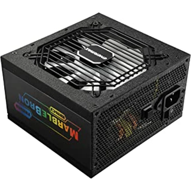 Enermax MARBLEBRON ATX ARGB Gaming PC Netzteil 850W 80Plus Bronze (Semi Modular) Flachbandkabel, EMB850EWT-RGB, schwarz – Bild 3
