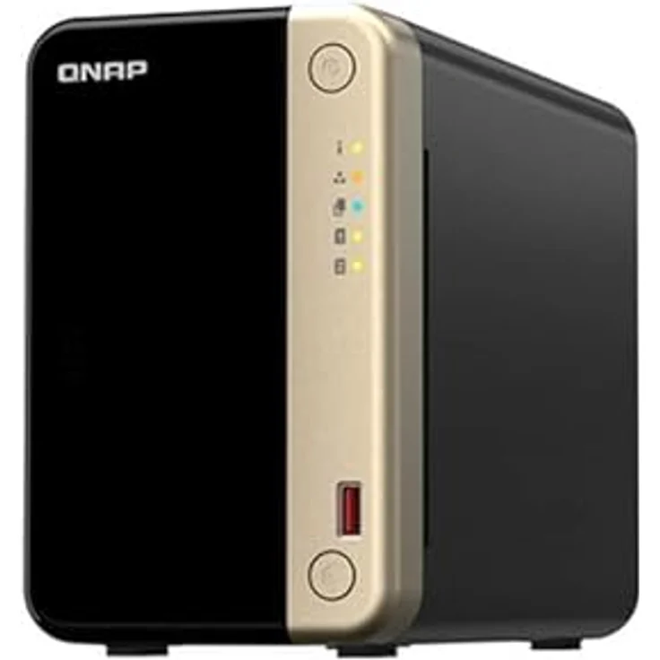 Qnap TS-264-8G | 2-Bay, 2 x M.2 Slots, 2.5GbE Desktop NAS, 2-Bay 8GB RAM – Bild 2