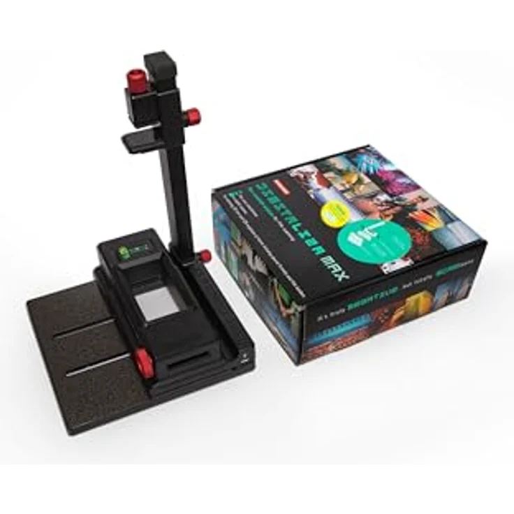Lomography DIGITALIZA MAX Filmscanning-Kit (Z365MAX) mit 35 mm- und 120-Filmhalterungen, CRI 97 Hintergrundleuchte für müheloses Scannen – Bild 2