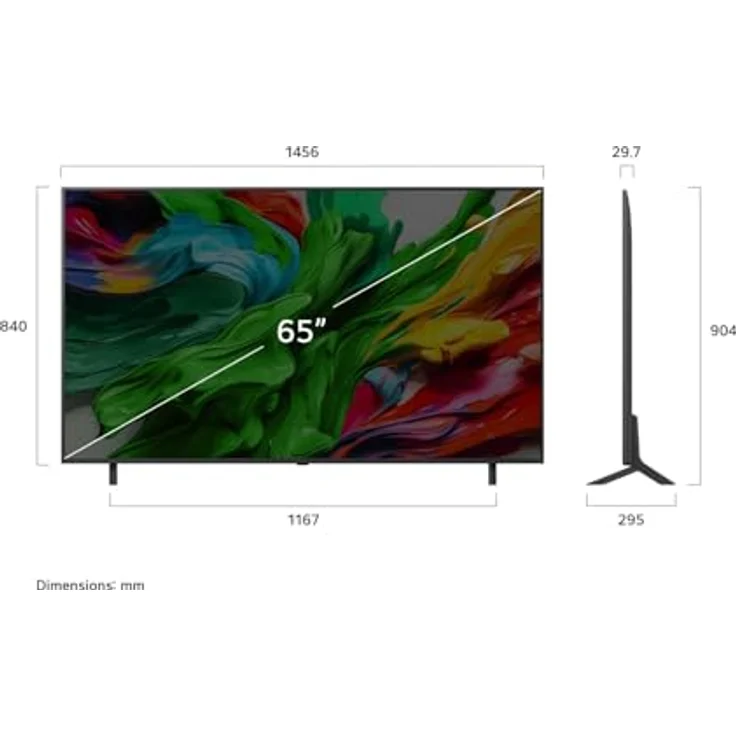 LG QNED Evo AI 65QNED85A6C, 165,1 cm (65 Zoll) 4K Ultra HD Smart TV mit MiniLED, WiFi, Schwarz – Bild 5