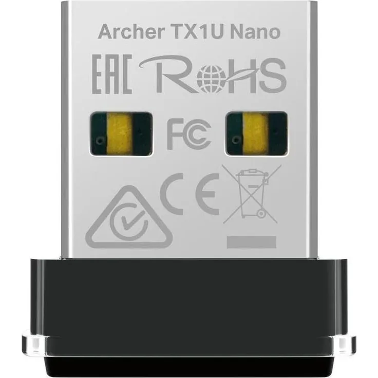 TP-Link AX300 Nano Wi-Fi 6 USB-WLAN-Adapter, blitzschnelle Verbindung, kompakt und treiberlos