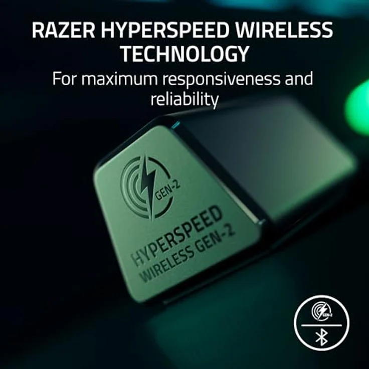 Razer BlackShark V3 Pro, kabelloses E-Sport-Headset mit ANC, 50mm Treibern, abnehmbarem Mikrofon, 2,4 GHz & Bluetooth, FPS-Profilen, PC/Mac | Weiß – Bild 4