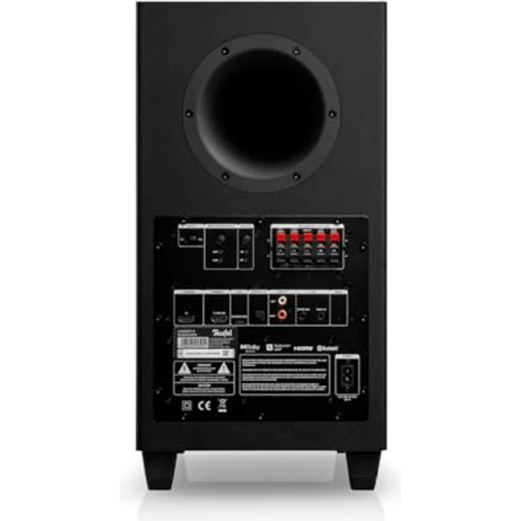 Teufel CONSONO 25 Concept 5.1 Surround Soundsystem, Heimkino mit integriertem AV-Receiver, Bluetooth 5.0, Dolby Audio, USB-C-Soundkartenfunktion, HDMI ARC CEC, für Gaming, Filme und Musik – Bild 4