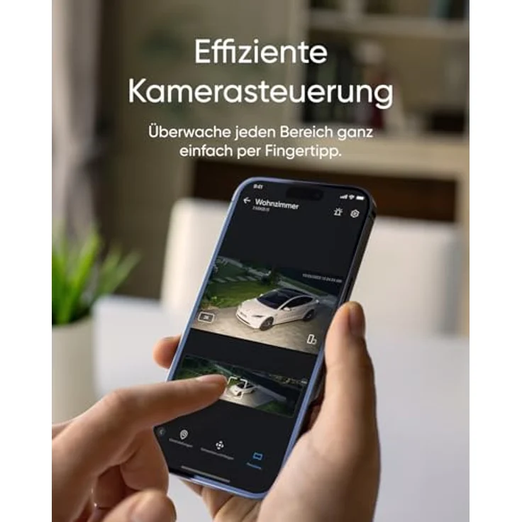 eufy Security E30 Floodlight Camera, Netzwerkkamera mit 360° Pan & Tilt, 2K Videoauflösung, KI-Detektion, wetterfest, Weiss/Schwarz – Bild 3