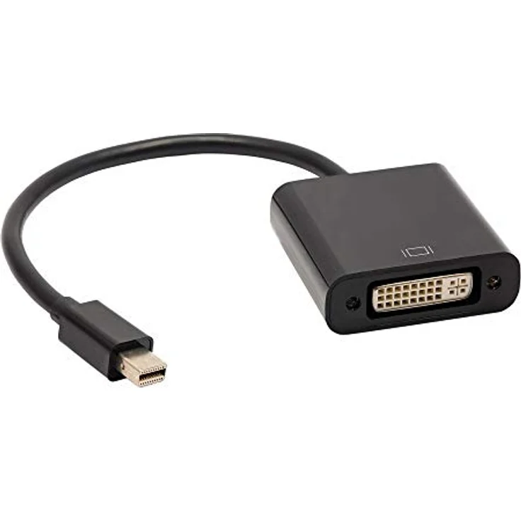 AKYGA AK-AD-37, DVI 24+5 pin Buchse auf mini DisplayPort Stecker Adapter Kabel, hohe Qualität, unterstützt 1920 x 1200 und 1080P Full HD – Bild 1