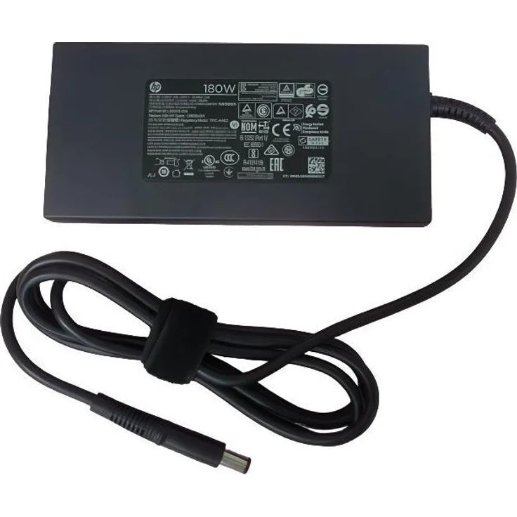 HP AC-Adapter 180W Smart 7.4mm (L56595-001), Notebook Netzteil mit 180 Watt Leistung – Bild 1