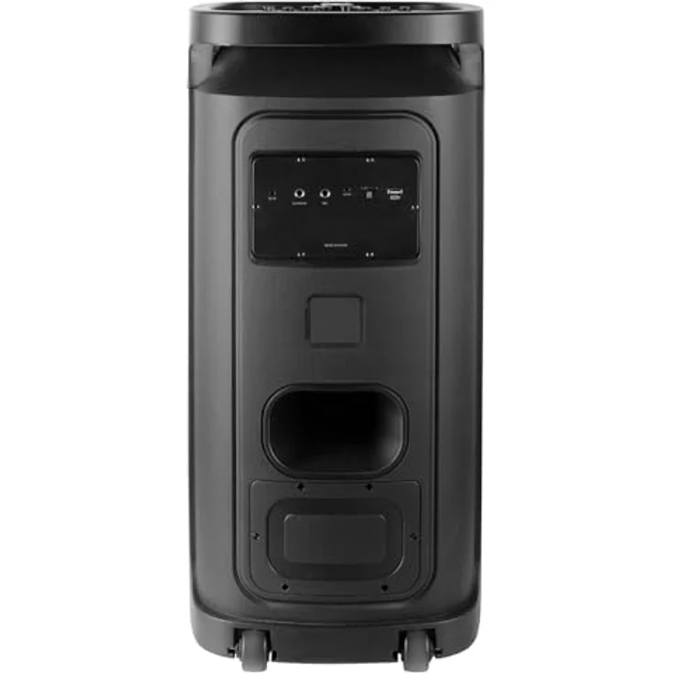 Trevi XF 3150 KB, Wireless Party Lautsprecher 130W mit Bluetooth, USB und Mikrofon, Schwarz – Bild 4