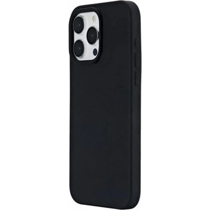 eSTUFF Infinite Riga, Handyhülle aus Polycarbonat und Silikon, kompatibel mit MagSafe, Schwarz, für Apple iPhone 15 Pro Max