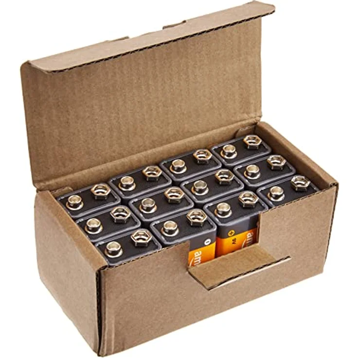 Amazon Basics Alkalibatterien für den Alltag, 9 Volt, 12 Stück – Bild 4