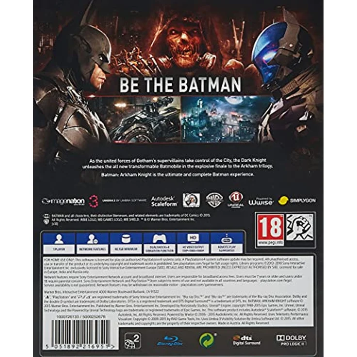 PlayStation Hits Batman Arkham Knight (PS4) – Bild 2