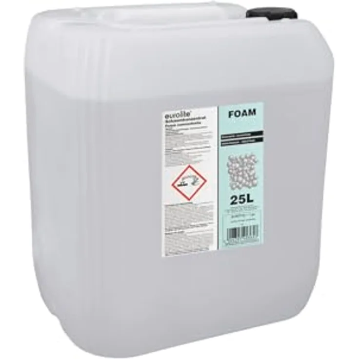 Eurolite Foam-Konzentrat, 25l Hazer, wasserbasierte Schaumflüssigkeit ohne Farbstoffe, Made in Germany