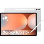Samsung Galaxy Tab S10+ 512GB/12GB RAM 5G platinum-silver, Tablet mit 5G-Unterstützung