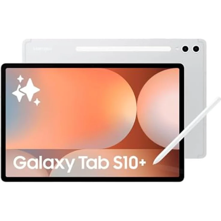 Samsung Galaxy Tab S10+, Wi-Fi + 5G, 256 GB, Platinum Silver – Bild 1