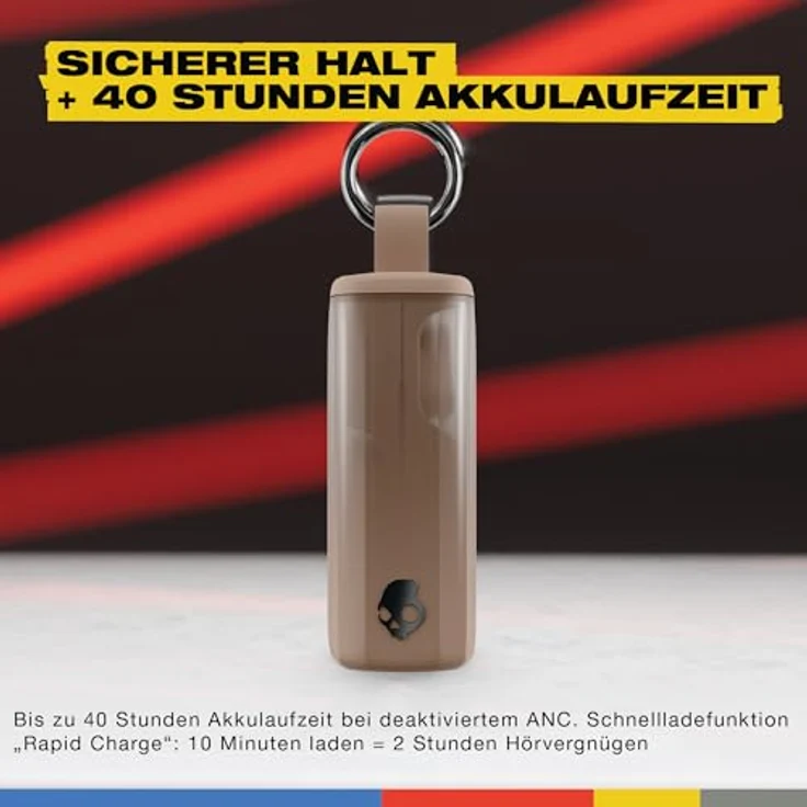 SKULLCANDY Method 360 ANC, Bluetooth In-ear Kopfhörer mit aktivem Noise Cancelling, 32 Stunden Akkulaufzeit, Plasma – Bild 7