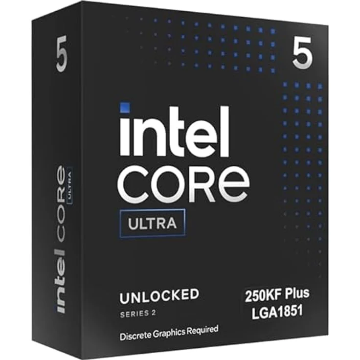Intel® Core™ Ultra 5 250KF Plus, Prozessor mit 18 Kernen und 13 TOPs KI-Leistung – Bild 1