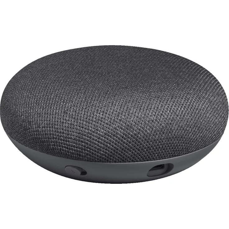 Google Home Mini Sprachassistent Carbon/Anthrazit – Bild 2