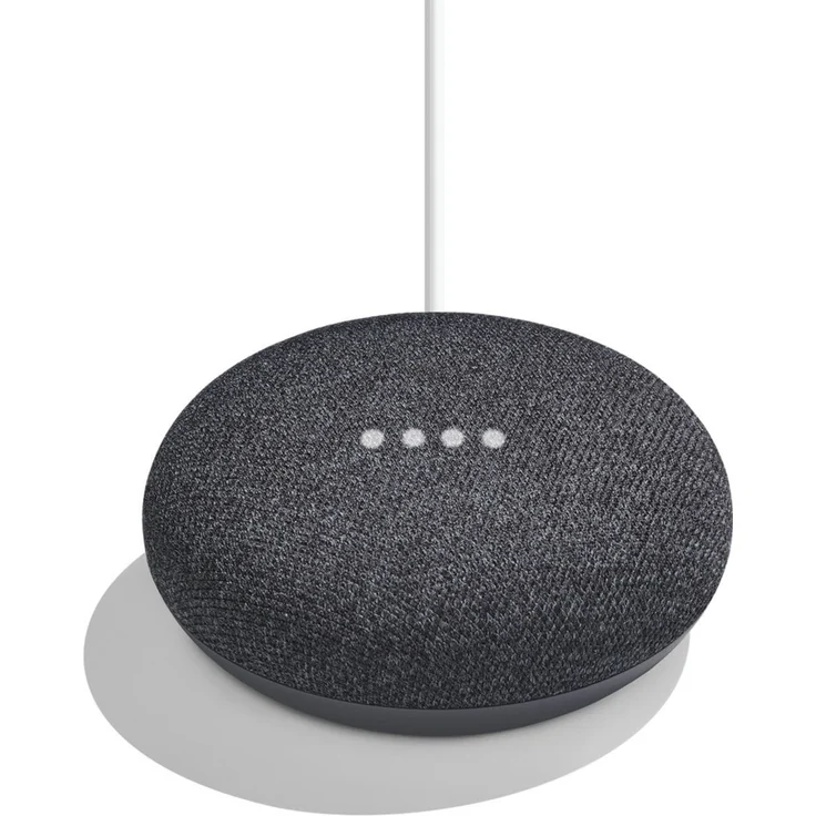 Google Home Mini Sprachassistent Carbon/Anthrazit – Bild 3