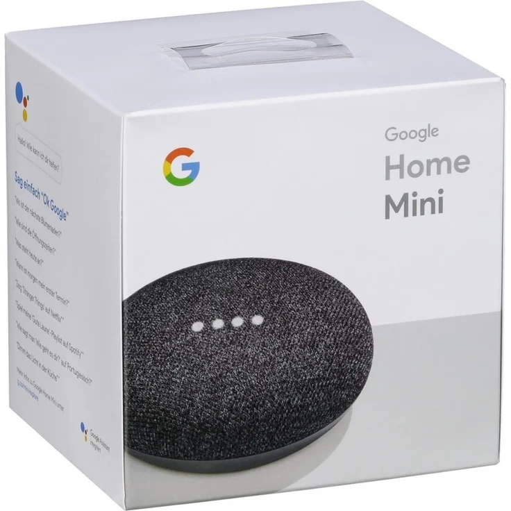 Google Home Mini Sprachassistent Carbon/Anthrazit – Bild 9