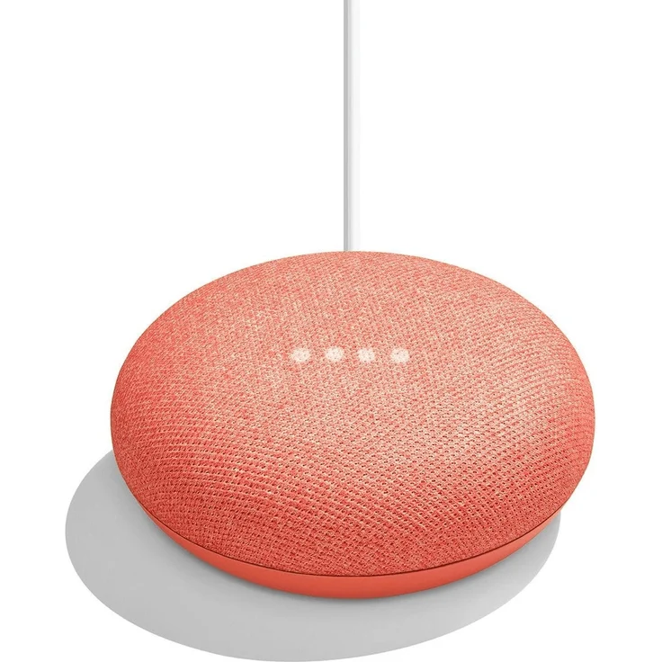 Google Home Mini Sprachassistent Koralle – Bild 1