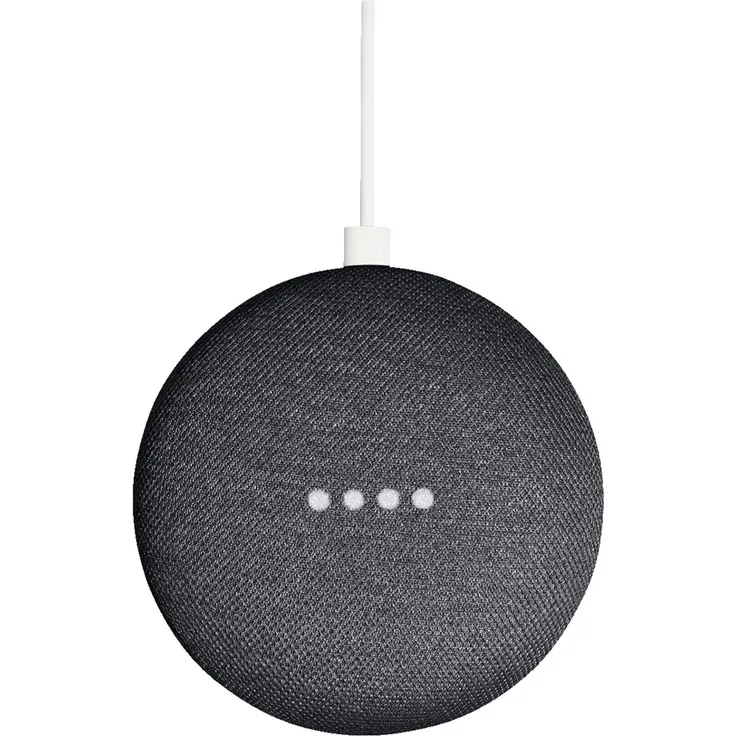 Google Home Mini Sprachassistent Carbon/Anthrazit