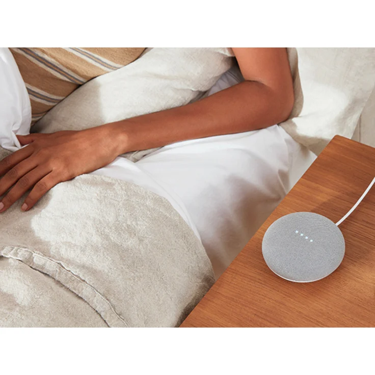 Google Home Mini Sprachassistent Kreide – Bild 7