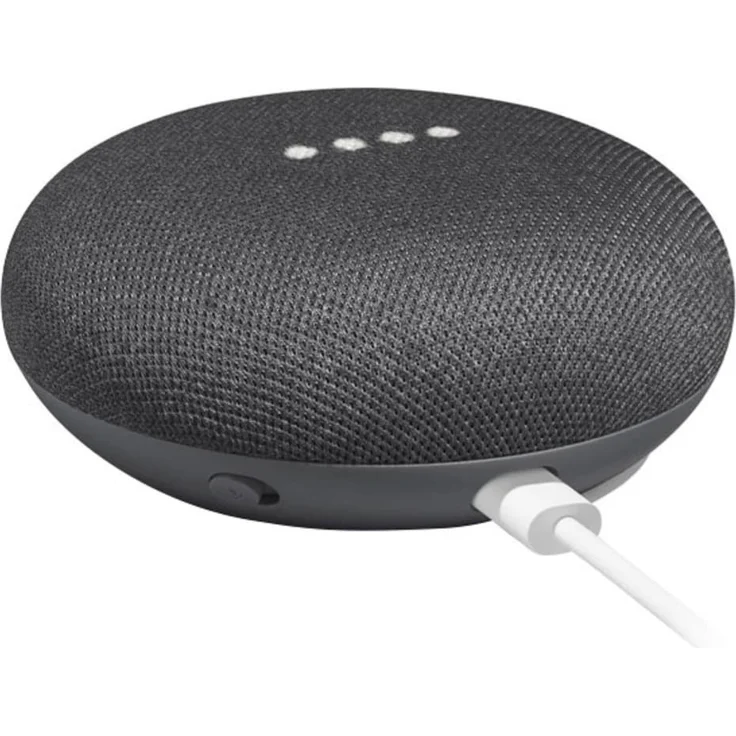 Google Home Mini Sprachassistent Carbon/Anthrazit – Bild 7