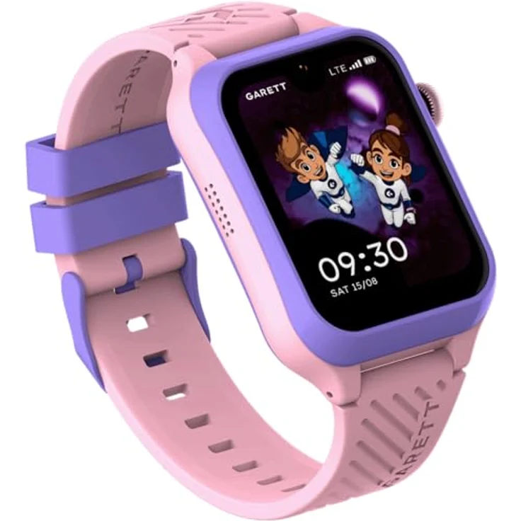 Garett ESSA 2 AI 4G Smartwatch für Kinder, rosa, mit 4G Verbindung – Bild 2
