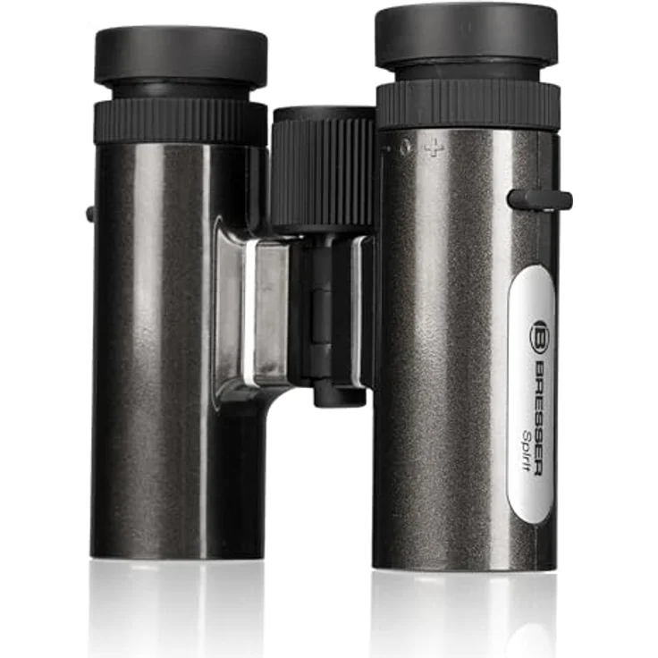 Bresser Spirit 6 x 24, Kompaktes Fernglas mit 6-facher Vergrößerung und weitem Sichtfeld, schwarz – Bild 3
