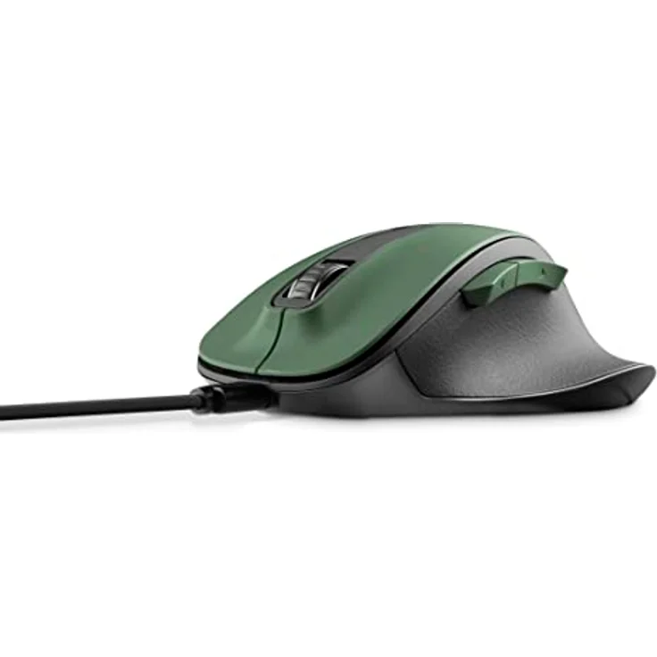 Hama ergonomische Maus (Funkmaus, 6 Tasten, 2,4GHz, BlueWave, 800/1200/1600dpi, optische Maus kabellos, wireless, Maus ergonomisch, Computermaus, für Laptop/PC, Akku, Rechtshänder) waldgrün – Bild 3