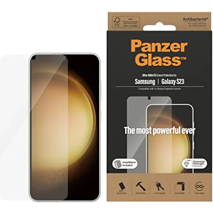 PanzerGlass Displayschutzglas für Samsung Galaxy S23 – Bild 2