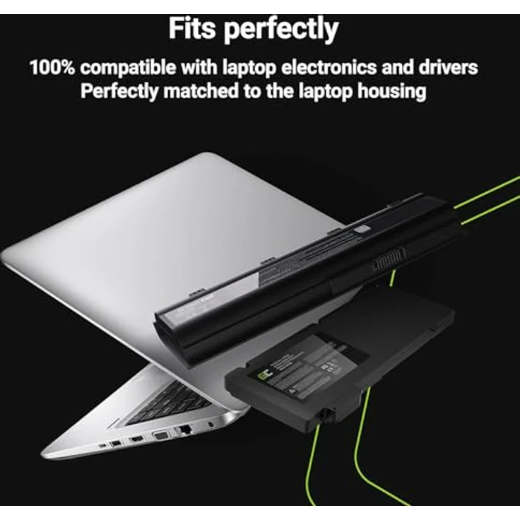 Green Cell DE129V2 Laptop Ersatzteil Akku, kompatibel mit Dell Latitude 7280/7290/7380/7390/7480/7490, 6200 mAh – Bild 4