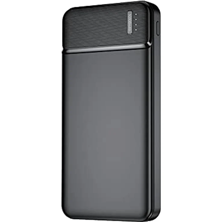 MaxLife Maxlife 10.000mAh Powerbank mit 2x 2.4A USB-Anschlüssen - Schwarz – Bild 3