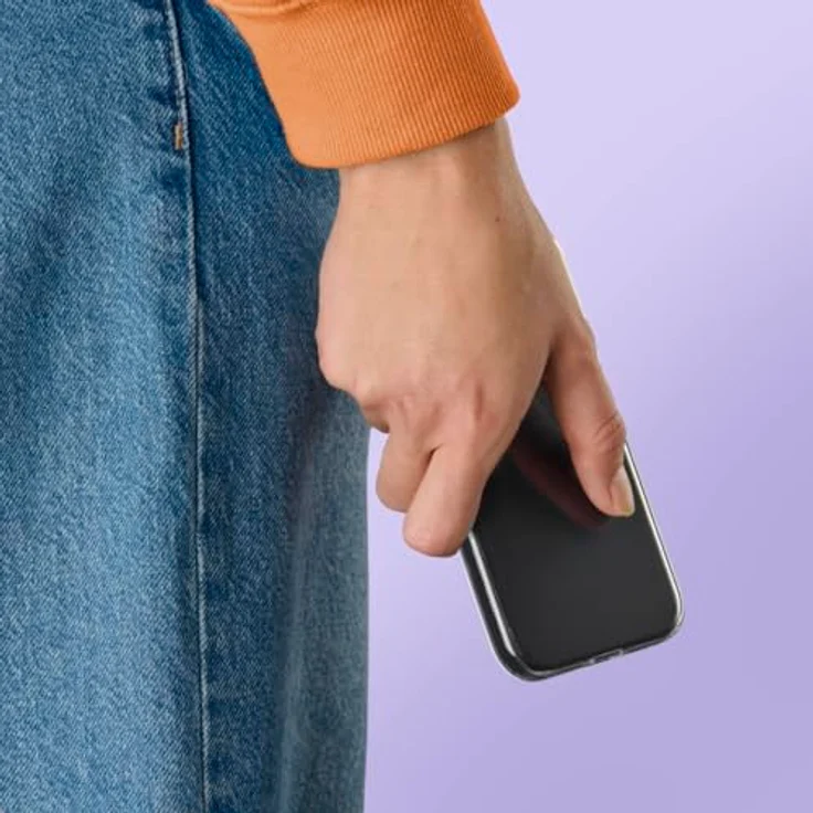 Hama Smartphone-Hülle für Samsung Galaxy S26, transparent, ultradünn, kratzfest, mit griffiger Oberfläche und erhöhtem Kantenschutz – Bild 7