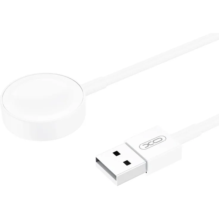 XO CX012, kabelloses induktives Ladegerät für Apple Watch, magnetische Halterung, Weiß