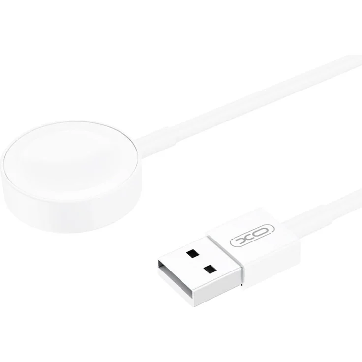 XO CX012, kabelloses induktives Ladegerät für Apple Watch, magnetische Halterung, Weiß